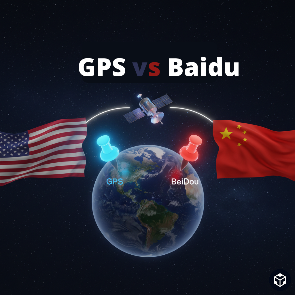تفاوت های فنی کلیدی بین Baidu و GPS